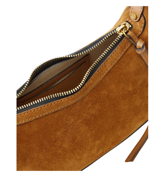 Cognac Oskan Moon Shoulder Bag