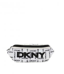 White Logo Nataly Crossbody Handbag