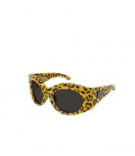 BB Oversized Yellow Grey Sunglasses
