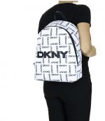 White Logo Nataly Backbag