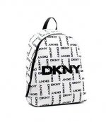 White Logo Nataly Backbag