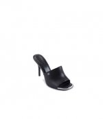 Black Tevin Sandal Mule