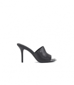 Black Tevin Sandal Mule