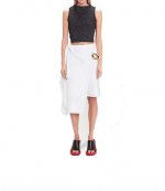 Side Drape Chain Link Skirt