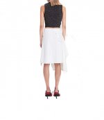 Side Drape Chain Link Skirt