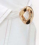 Side Drape Chain Link Skirt