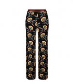 Jacquard Jamaican Flower Straight Pants