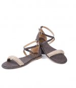 Astrid Flat Brown Sandal