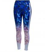 SOPHIA WEBSTER TIGHT ILLUSION BLUE LEGGINS