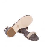 Astrid Flat Brown Sandal