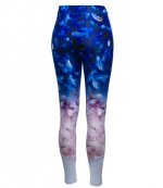SOPHIA WEBSTER TIGHT ILLUSION BLUE LEGGINS