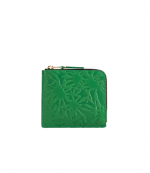 Green Embossed Forest Wallet
