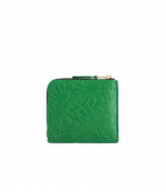 Green Embossed Forest Wallet