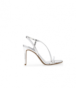 Danielle High Sandal Silver