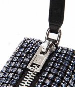 Winsome Orchid Heiress Medium Pouch With Crystals