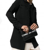 Black Huge Logo Wallet