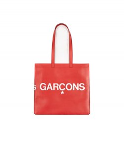 Red Huge Logo Tote