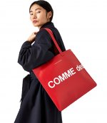 Red Huge Logo Tote
