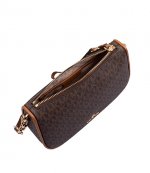 Large Brown Acorn Pouchette