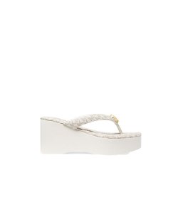 Sarita Wedge Vanilla Flip Flop