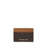 Brown Logo Card Holder