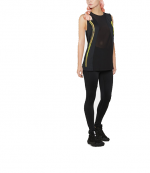 Adidas By Stella McCartney Black Yellow Tank Top