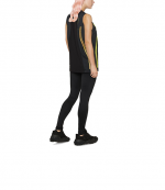 Adidas By Stella McCartney Black Yellow Tank Top