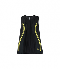 Adidas By Stella McCartney Black Yellow Tank Top