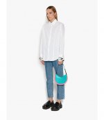 Silver Chain Link White Shirt