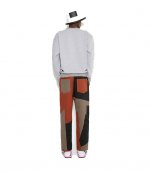 Swirl Logo Grey Melange Sweatshirt