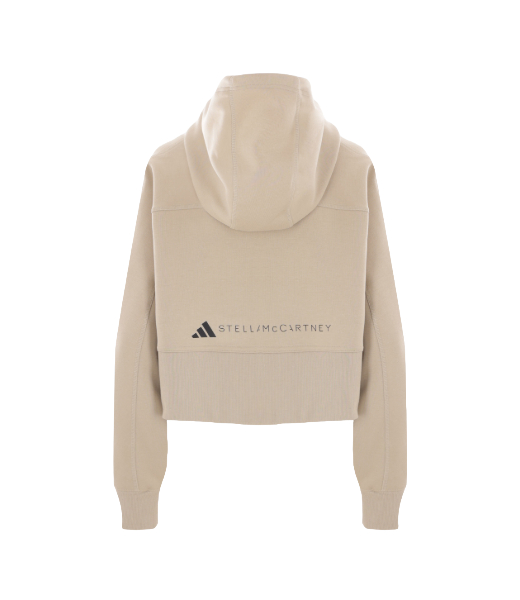 aSMC Beige Crop Hoodie