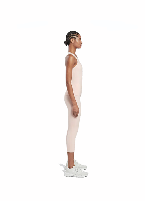 Victoria Beckham Fitted Coral Glow Tank Top