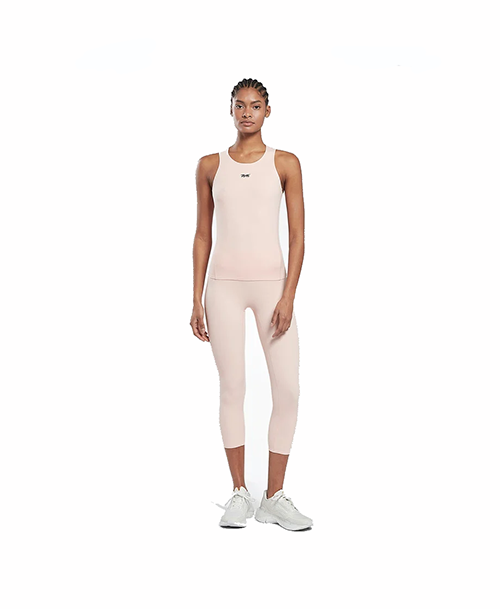 Victoria Beckham Fitted Coral Glow Tank Top