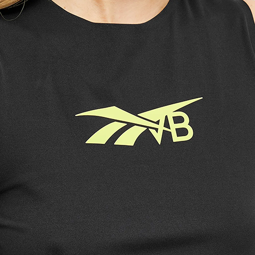 Victoria Beckham Black Crewneck Tank Top
