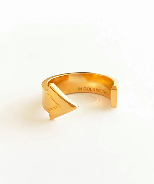 Arrow Gold Ring