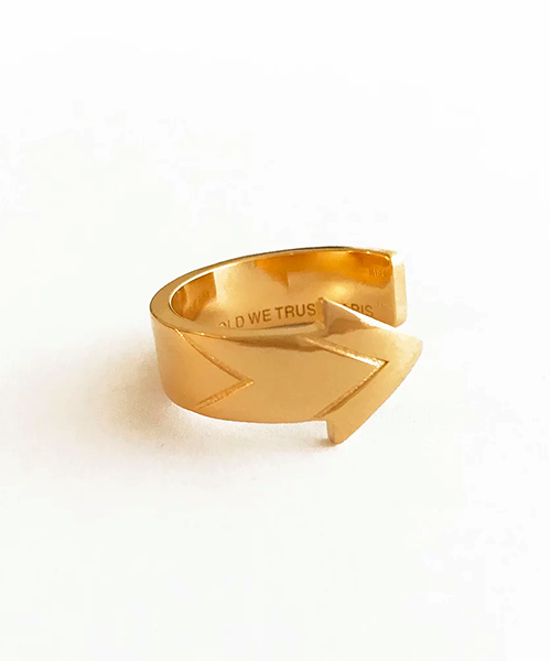 Arrow Gold Ring