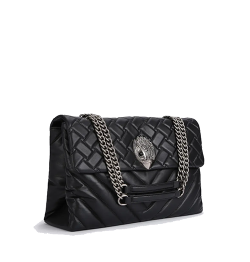 Black Leather XXL Kensington Bag