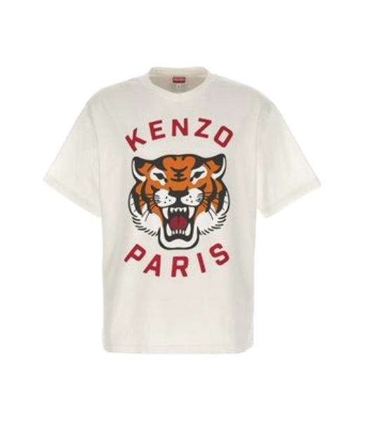 Lucky Tiger Oversize T-S Off White