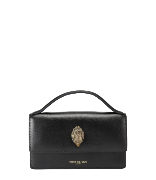 SM Bond Top Handle Black Bag