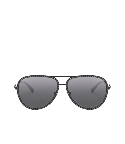 Shoreditch Lg Aviator Gold Sunglasses