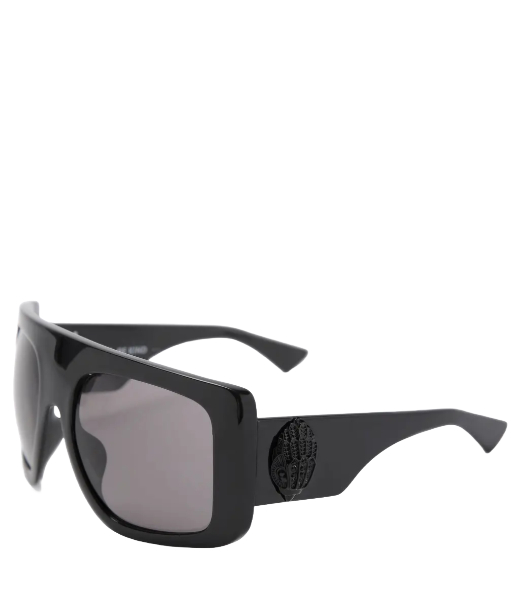 Shoreditch Lg Visor Black Sunglasses