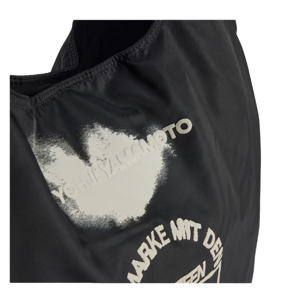 Black Y-3 Merch Tote Bag