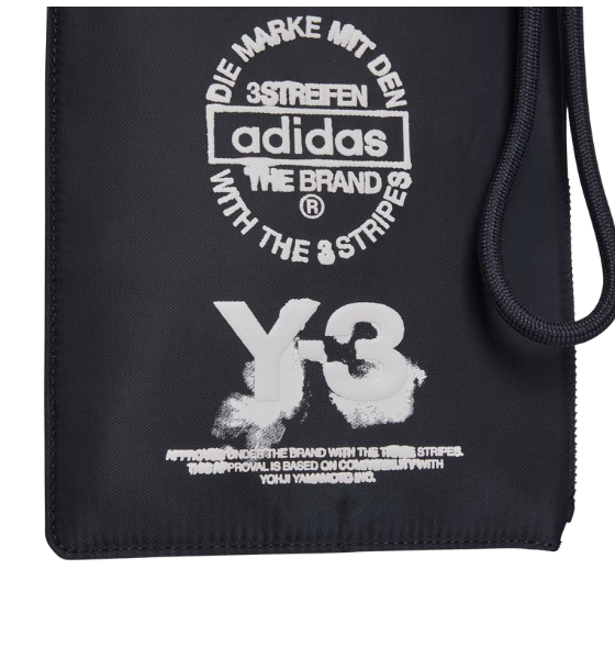 Black Y-3 Pouch