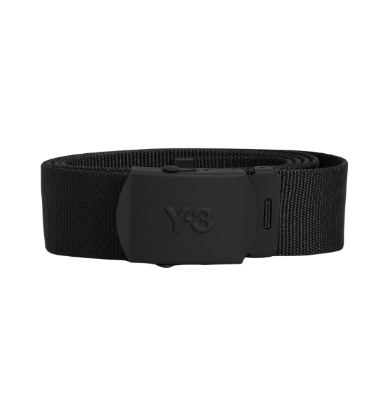 Black Y-3 Cl L Belt