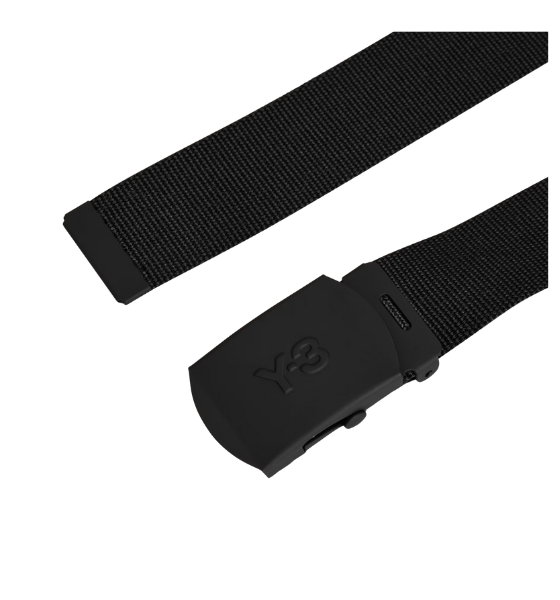 Black Y-3 Cl L Belt