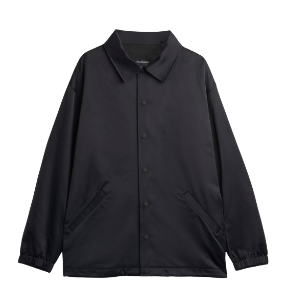 Black Gfx Coach Jacket