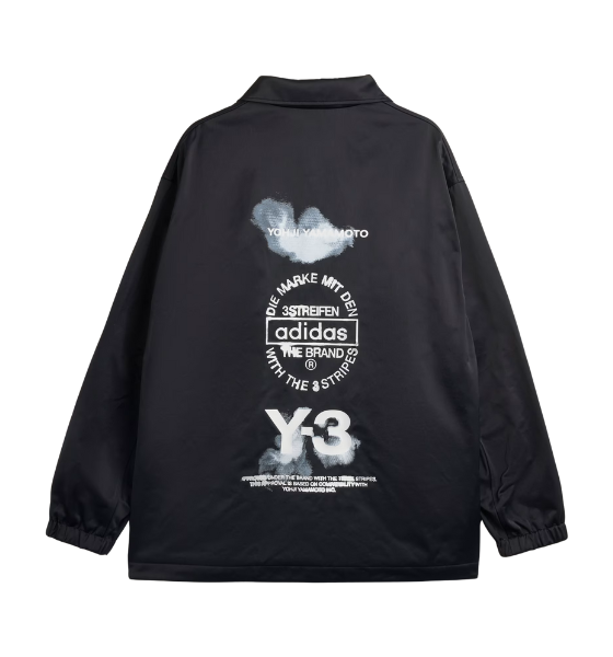 Black Gfx Coach Jacket