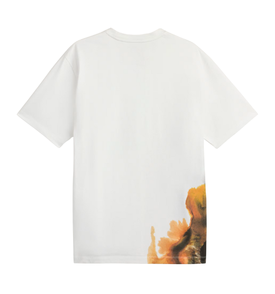 White Gfx Ss Tee