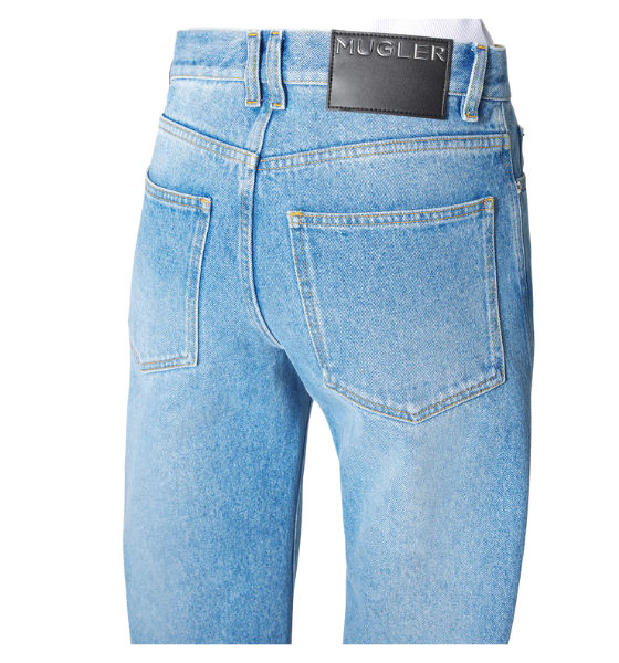 Straight Blue Denim Jeans