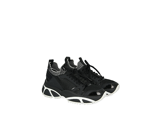 Lucas Black Optic White Trainer